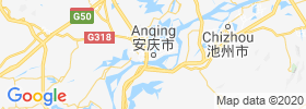 Anqing map